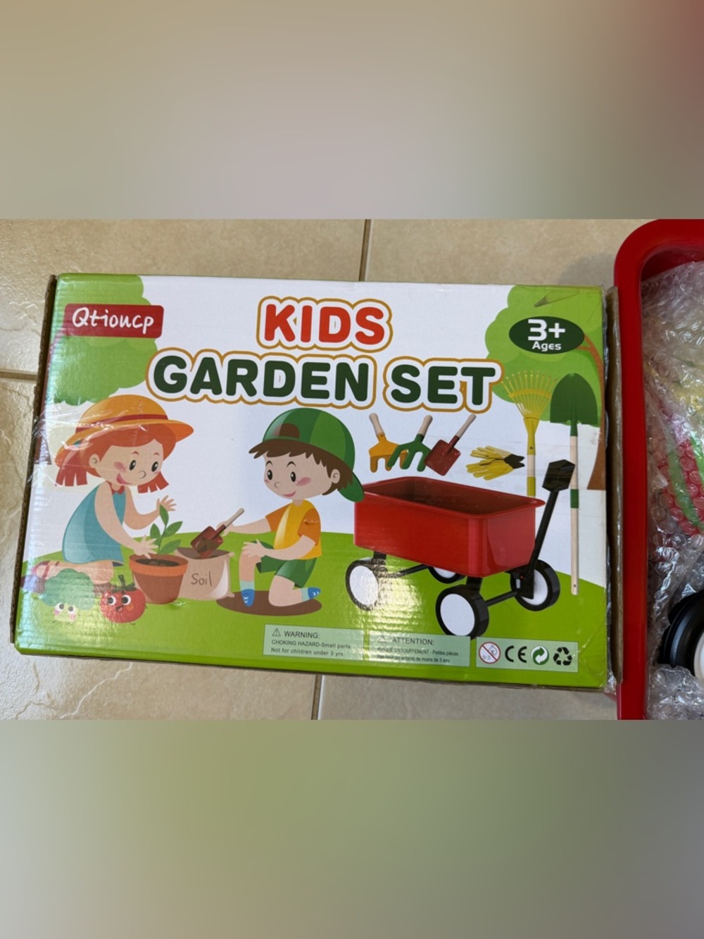 Kids Gardening Set with Wheelbarrow – Complete Outdoor Garden Play Set
